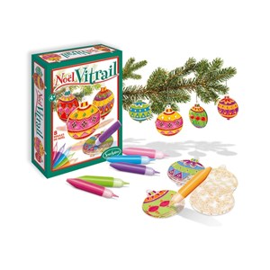 Coffret créatif noël vitrail