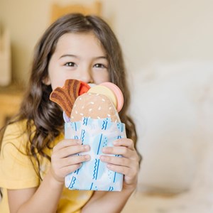 Comptoir à sandwichs en bois