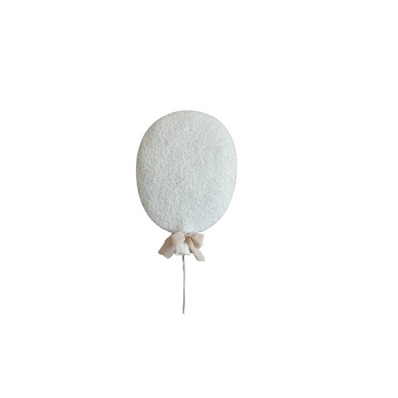 Décoration murale ballon blanc avec led