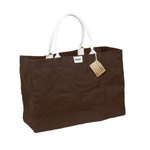Sac cabas grand format - chocolat