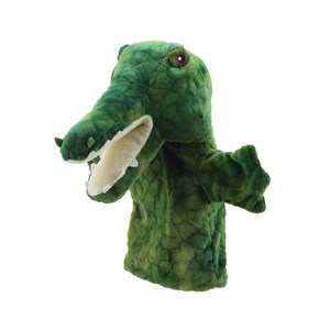 Marionnette crocodile - 27 cm