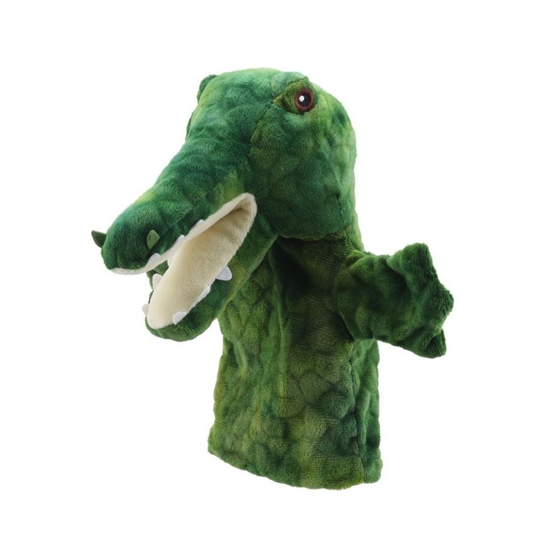 Marionnette crocodile - 27 cm
