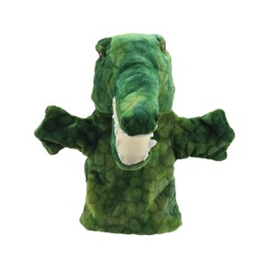 Marionnette crocodile - 27 cm