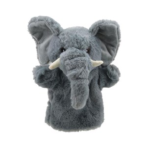 Marionnette éléphant - 27 cm
