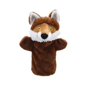 Marionnette renard - 27 cm