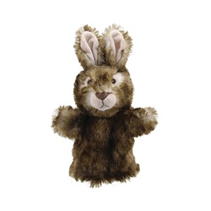 Marionnette lapin sauvage - 27 cm