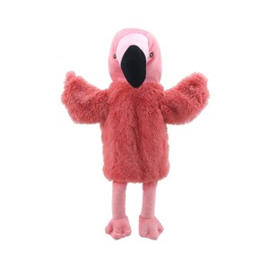 Marionnette flamant - 27 cm