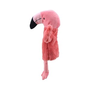 Marionnette flamant - 27 cm