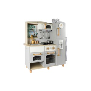 Cuisine premium bois + set textile