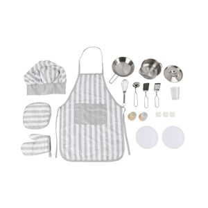Cuisine premium bois + set textile
