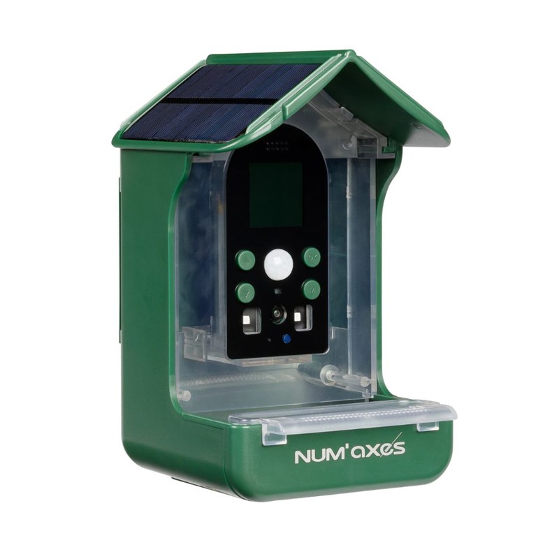 Mangeoire pour oiseaux avec caméra intég