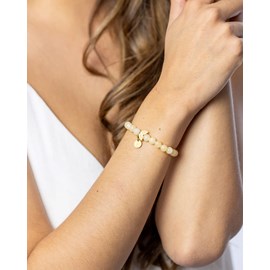 Bracelet nea yellow calcite xxs