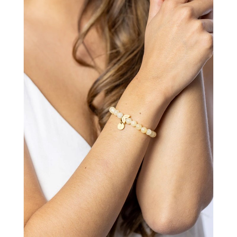 Bracelet nea yellow calcite m