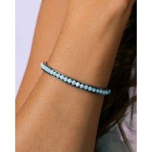 Bracelet larisa blue aquamarine xs Bleu clair