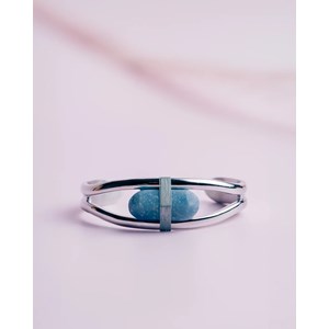 Bracelet attica blue aventurine s Bleu