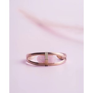 Bracelet attica pink quartz rose xxs Rose