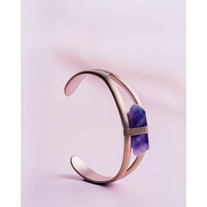 Bracelet attica violet amethyste s Violet