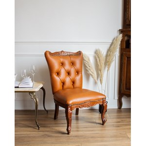 Ernest, le fauteuil en cuir n°580