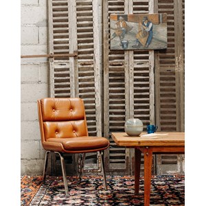 Alma, la chaise en skaï n°913