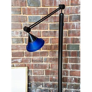 Lampadaire en métal et verre n°189