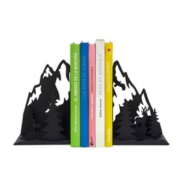 Serre-livres montagnes noir – balvi