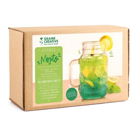 Kit diy bougie mojito – graine créa