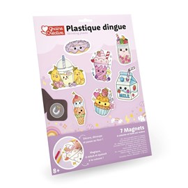 Kit plastique dingue magnets kawaï