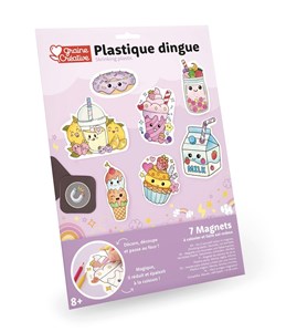 Kit plastique dingue magnets kawaï