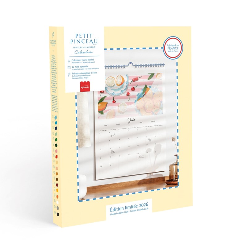 Petit pinceau – calendrier 2026 à p