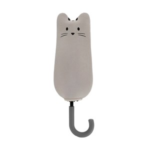 Parapluie meowmbrella gris avec hou