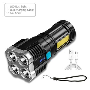 Lampe torche puissante tactique