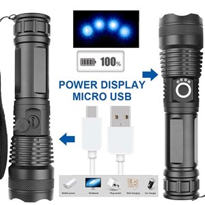 Lampe torche puissante usb