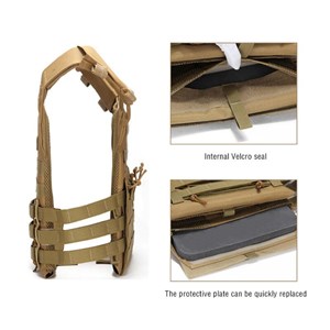 Gilet tactique style militaire