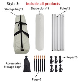 Kit tarp de survie complet