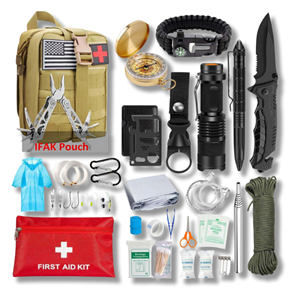 Kit de survie avancé kaki