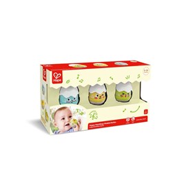 Set de 3 hochets poussins