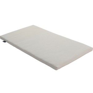 Matelas de voyage en coton bio écru organic coton (60 x 120 cm)