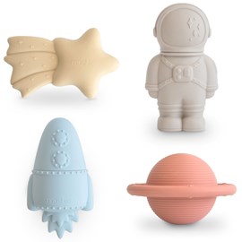 Lot de 4 jouets de bain space