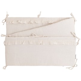 Tour de lit calm warm linen (pour lits 60 x 120 ou 70 x 140 cm)