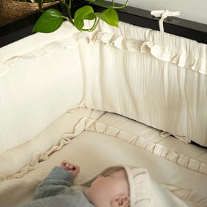 Tour de lit calm warm linen (pour lits 60 x 120 ou 70 x 140 cm)