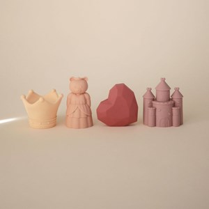Lot de 4 jouets de bain princess