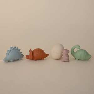 Lot de 4 jouets de bain dino