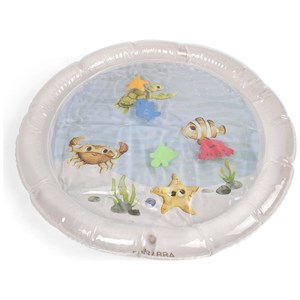 Tapis d'eau pour temps sur le ventre amis de la mer