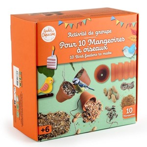 Coffret activité - pots mangeoires à ois