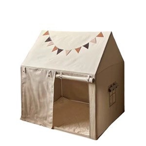Tente maison de jeu d'intérieur coton pour enfant