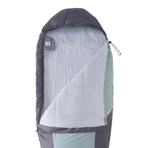 Sac de couchage light 600 gris et vert