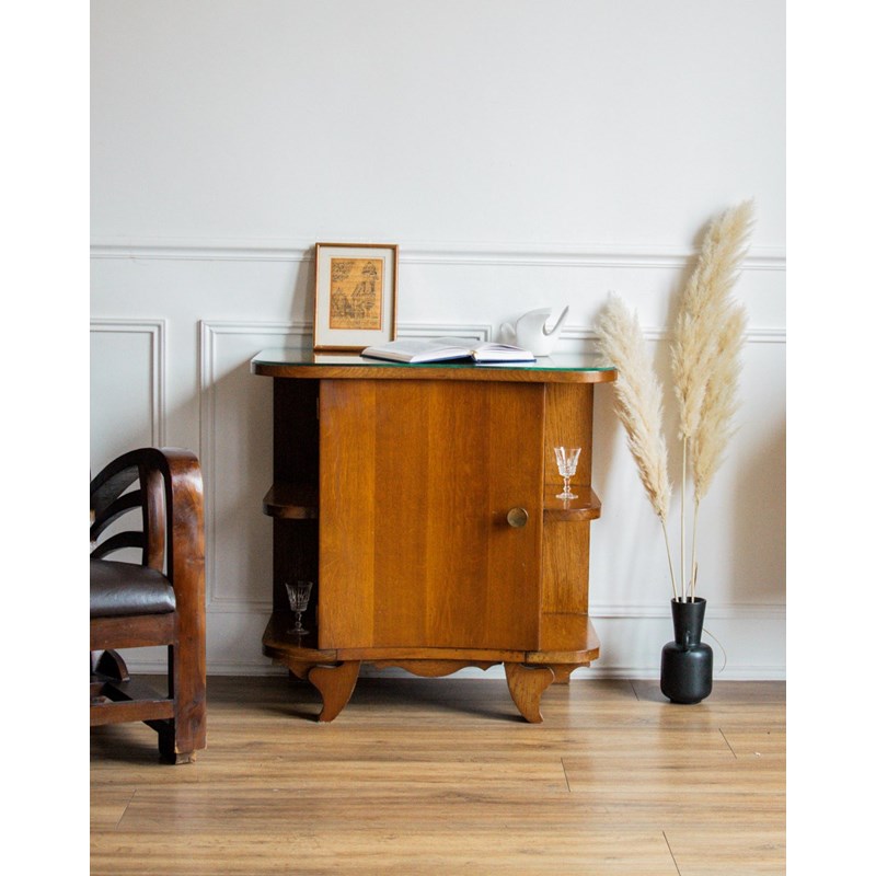 Maïa, la table de chevet en bois n°255
