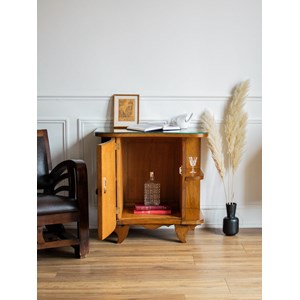 Maïa, la table de chevet en bois n°255