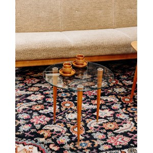 Table basse ronde en bois n°535