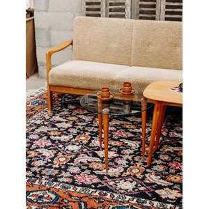 Table basse ronde en bois n°535